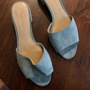 Banana republic suede mules